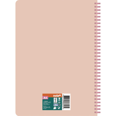Caderno Espiral A4 Capa Soft Quadriculado (várias opções) Note!