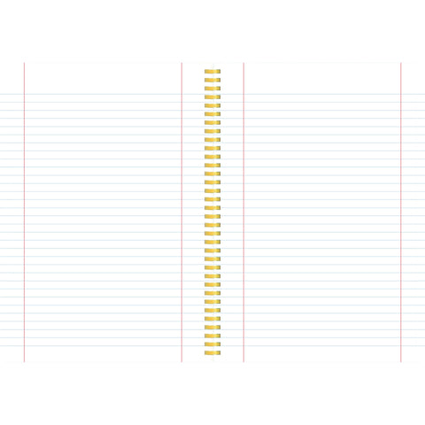 Caderno Espiral A4 Capa Soft Universitário Pautado (várias opções) Note!