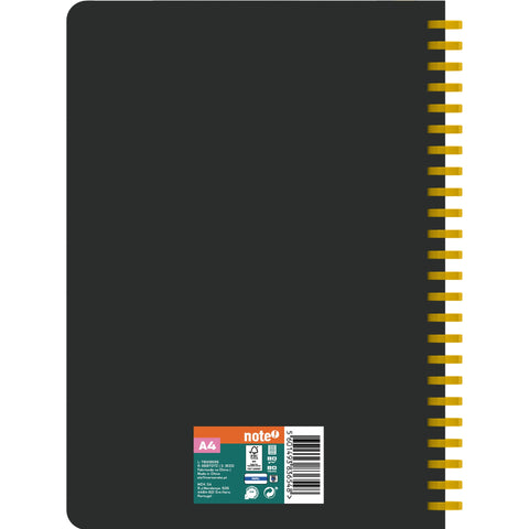 Caderno Espiral A4 Capa Soft Universitário Pautado (várias opções) Note!