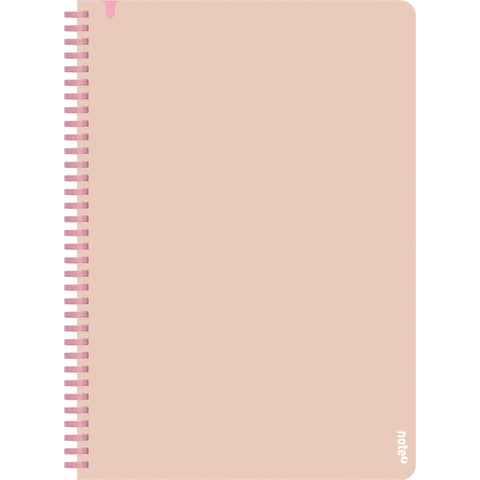 Caderno Espiral A4 Capa Soft Universitário Quadriculado (várias opções) Note!