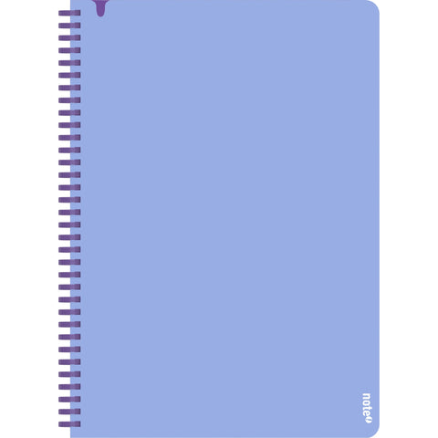 Caderno Espiral A4 Capa Soft Universitário Quadriculado (várias opções) Note!