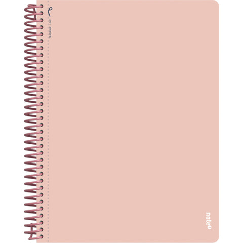 Caderno Espiral A4 Capa Dura Pautado Pastel (várias opções) Note!