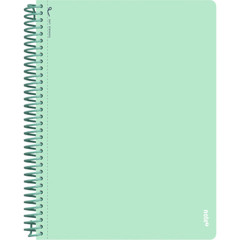 Caderno Espiral A4 Capa Dura Pautado Pastel (várias opções) Note!