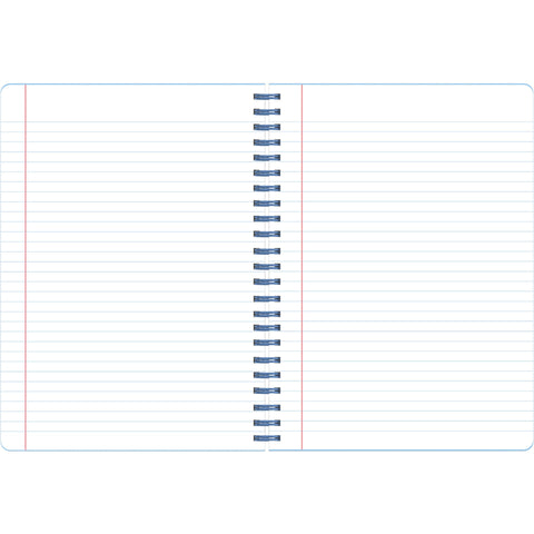 Caderno Espiral A4 Capa Dura Multidisciplina Pautado (várias cores) Note!
