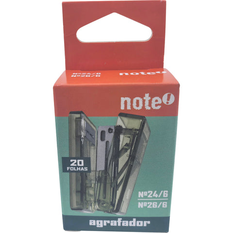 Agrafador Mini Transp 20 Fl 24/ 6 26/ 6