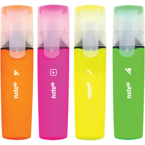 Sublinhador Neon Cores Sortidas 4 Unidades Note!