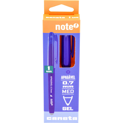 Caneta de Apagar com Recarga Extra 0.7mm Azul Note!