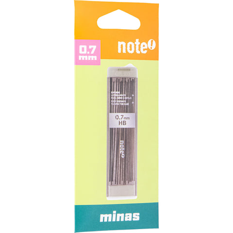 Recarga 12 Minas 0.7mm 2 Unidades Note!
