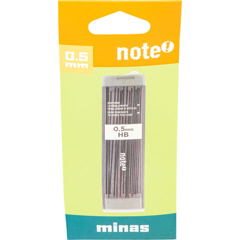 Conjunto 2 Tubo Minas 0.5 Milímetros 12 Unidades Note!