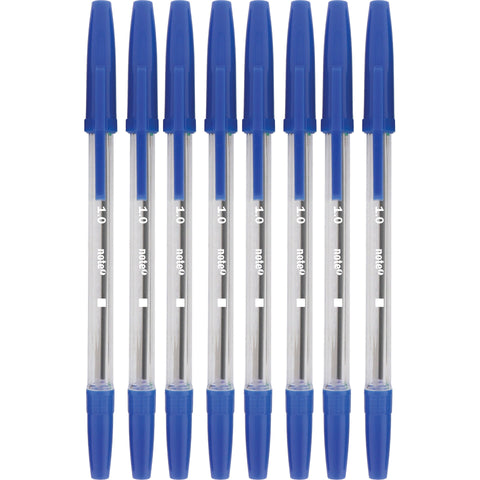 Esferográfica 1mm Azul 8 Unidades Note!