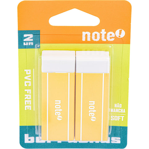 Borracha Branco Tecnic 2 Unidades Note!