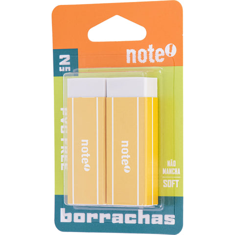 Borracha Branca Tecnic 2 Unidades Note!