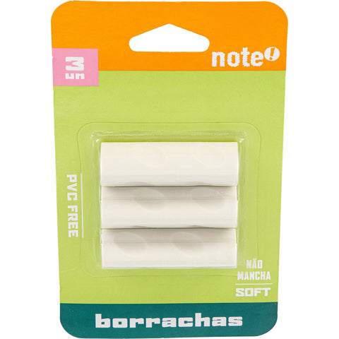 Borracha Dot Dot Triangular 3 Unidades Note!