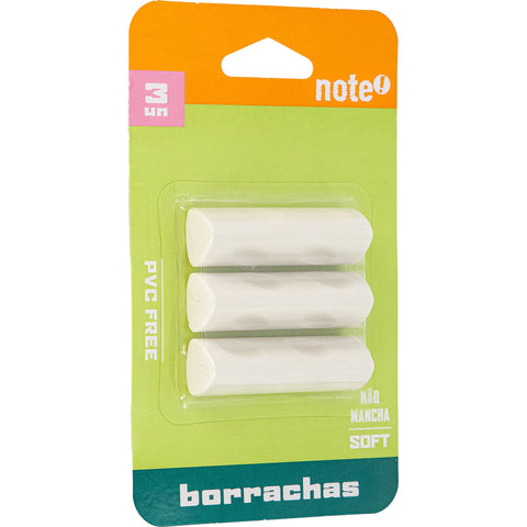 Borracha Dot Dot Triangular 3 Unidades Note!