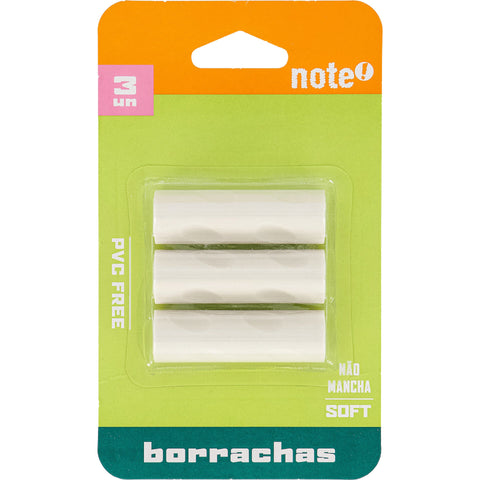 Borracha Dot Dot Triangular 3 Unidades Note!