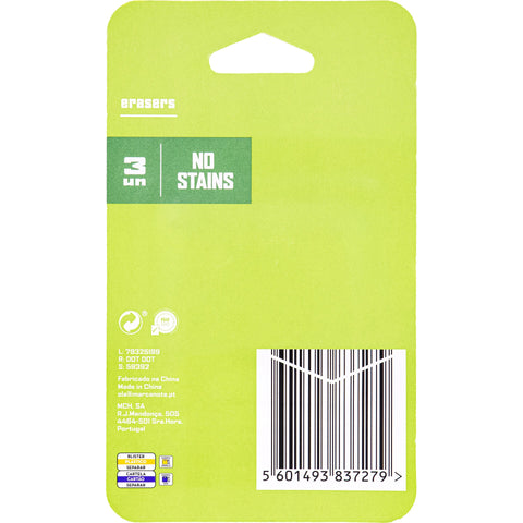 Borracha Dot Dot Triangular 3 Unidades Note!