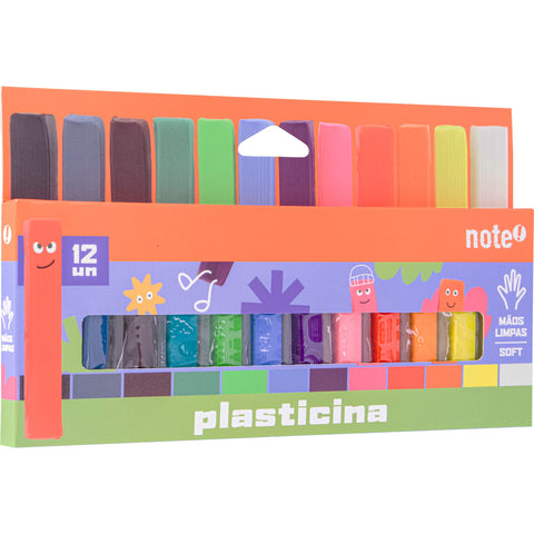 Plasticina 12 Barras Note!