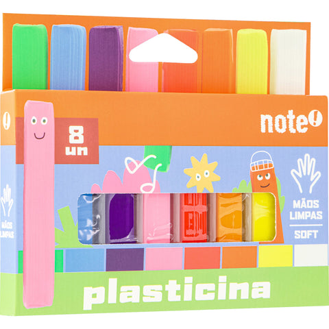 Plasticina 8 Barras Note!