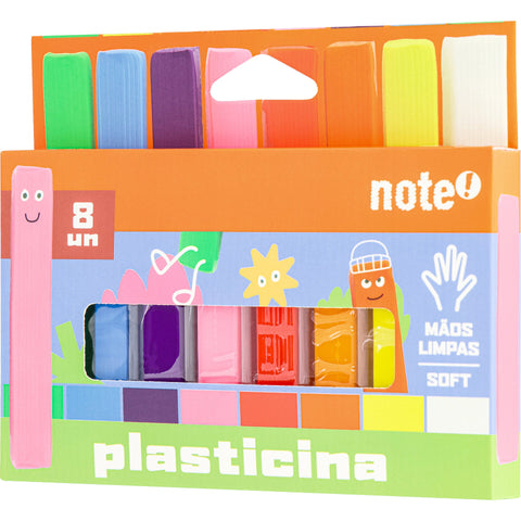 Plasticina 8 Barras Note!
