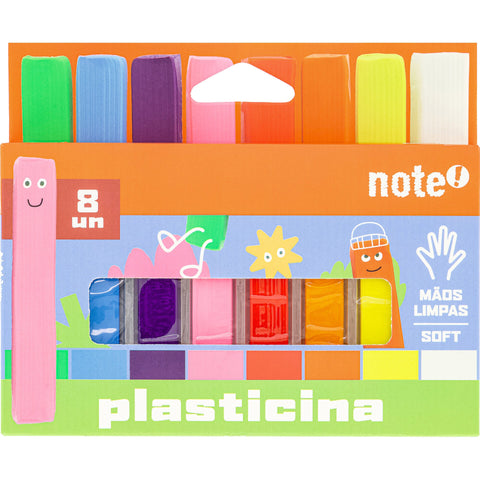 Plasticina 8 Barras Note!