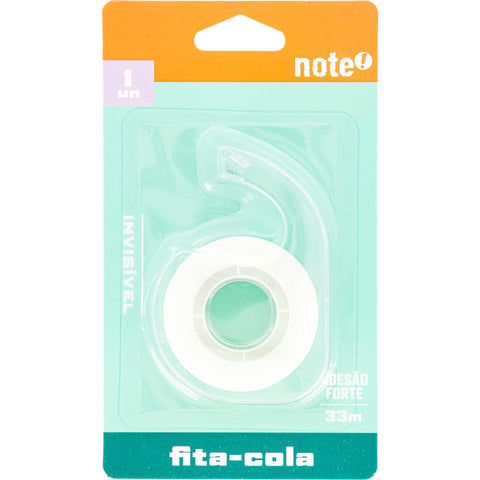 Fita Cola Invisível com Dispensador 19mmx33m Note!
