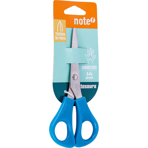Tesoura 14cm para Ambidestros Pastel Note!