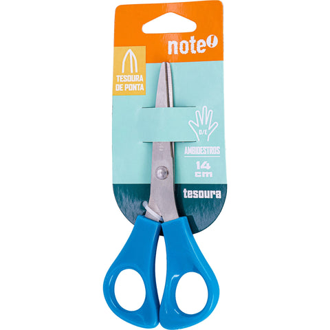 Tesoura 14cm para Ambidestros Pastel Note!