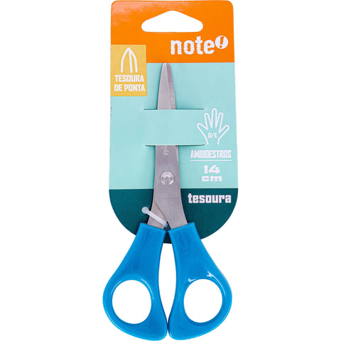 Tesoura 14cm para Ambidestros Pastel Note!