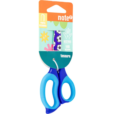 Tesoura 15.5cm Pontas Redondas com Prints (várias opções) Note!