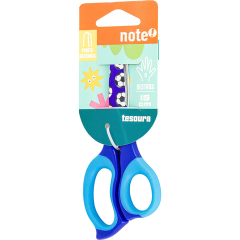 Tesoura 15.5cm Pontas Redondas com Prints (várias opções) Note!