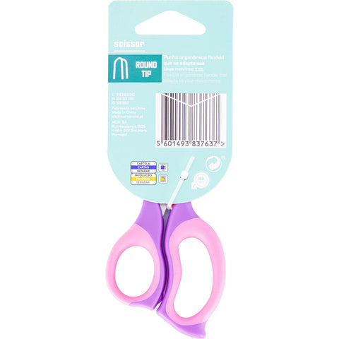 Tesoura 15.5cm Pontas Redondas com Prints (várias opções) Note!