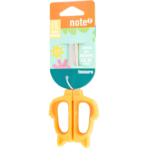 Tesoura 13.5cm Fun Animais Note!