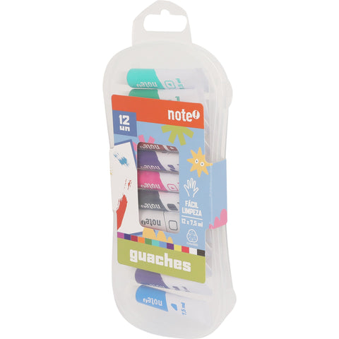 Guache 12x7.5ml Cores Sortidas Note!