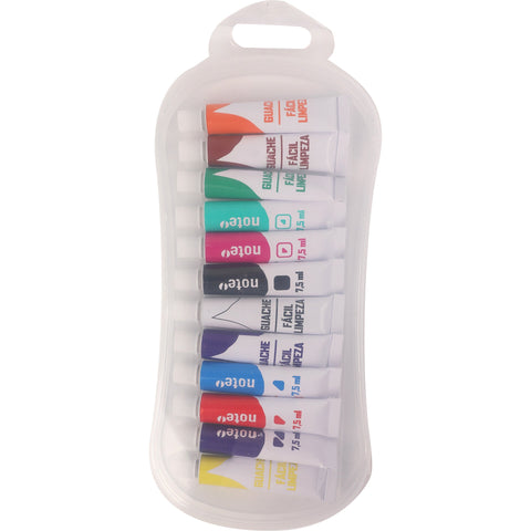 Guache 12x7.5ml Cores Sortidas Note!
