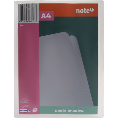 Pasta de Arquivo A4 Lombada Larga Personalizável Note!