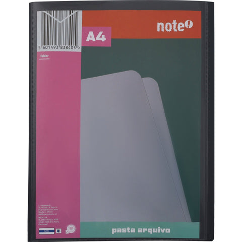 Pasta de Arquivo A4 Lombada Larga Personalizável Note!