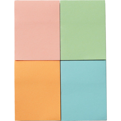 Bloco de Notas Aderentes 50x38mm 4 Unidades Note!