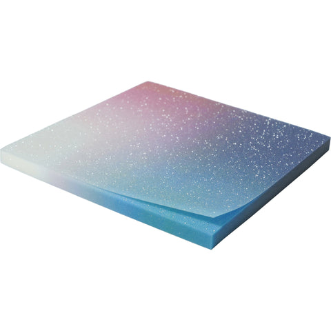 Bloco de Notas Aderentes 75x75mm com Glitter Note!