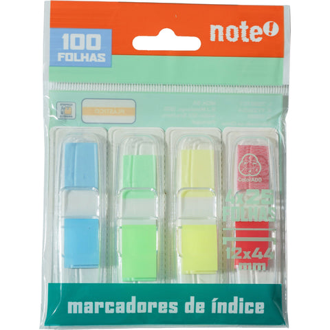 Sinalizadores com Dispensador Coloridos 4 Unidades Note!