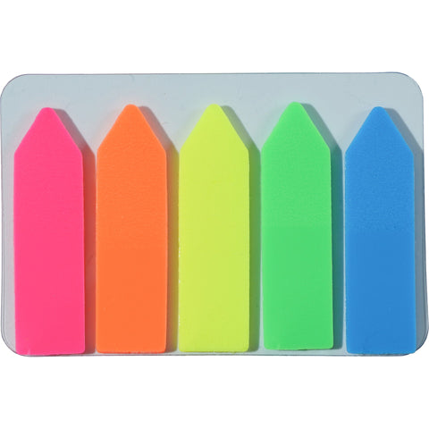 Sinalizador em Seta Coloridos 5 Unidades Neon Note!