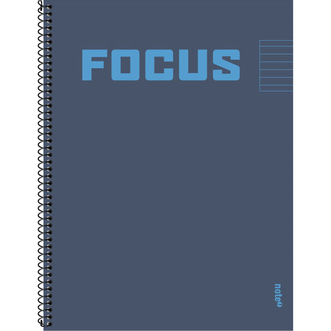 Caderno Espiral A4 Capa Dura Pautado Banda de Cor (várias opções) Note!