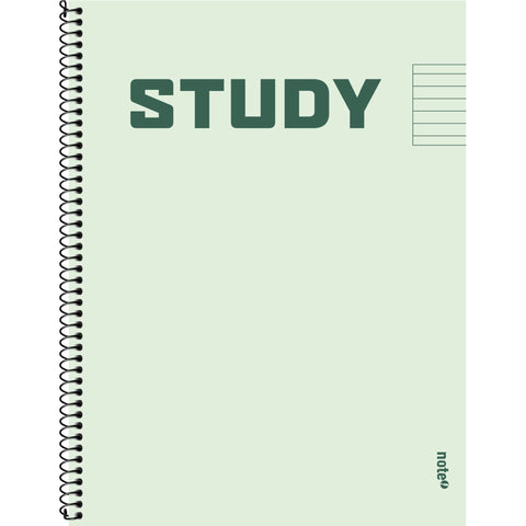 Caderno Espiral A4 Capa Dura Pautado Banda de Cor (várias opções) Note!
