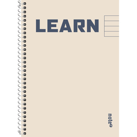 Caderno Espiral Formato A5 Cdura P 100 F 80 G 5 Banda Note!