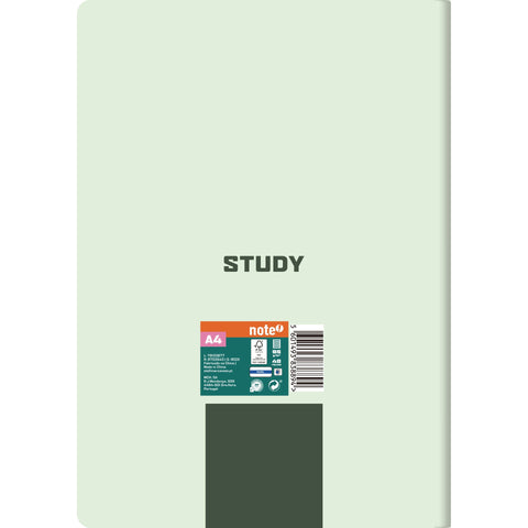 Caderno Lombada A4 48 Folhas 95g Preto Note!