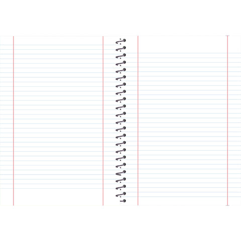 Caderno Espiral A4 Capa Dura com Elástico Degradê Pautado (várias opções) Note!