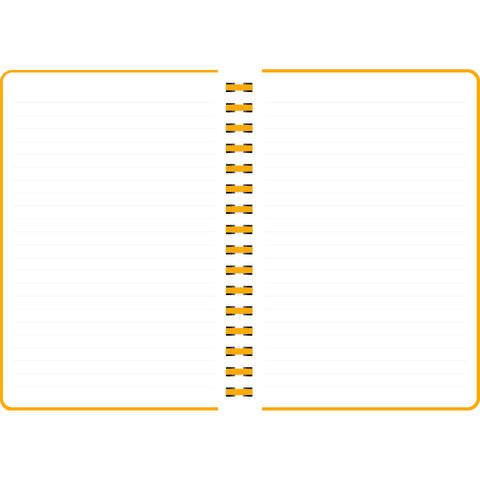 Caderno Espiral A5 Capa PVC Pautado Neon (várias opções) Note