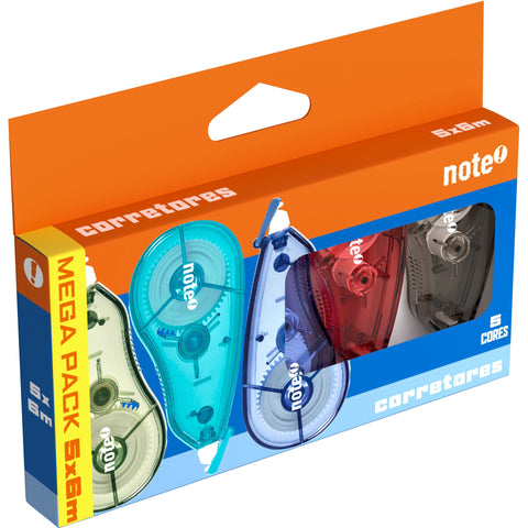 Fita Corretora 6 M 5 Unidades Note!