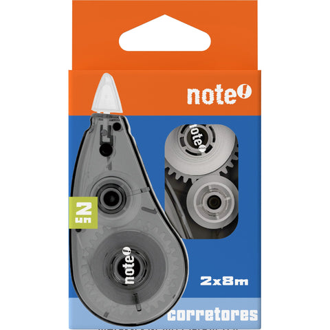 Fita Corretora 8m 2 Unidades Note!
