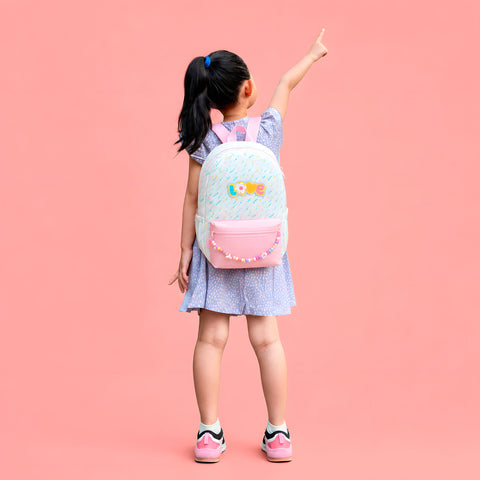 Mochila Dupla Flower Blush Note!