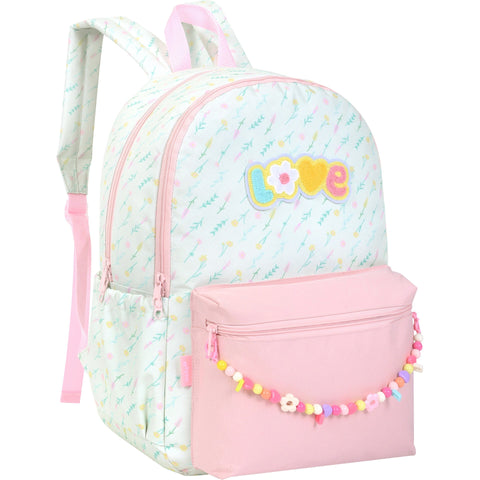 Mochila Dupla Flower Blush Note!